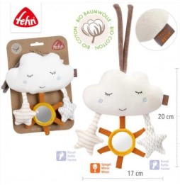 Cloud Rattle Plush Toy from Natura 2