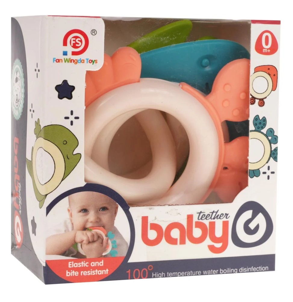 Water Animal Teether for Infants