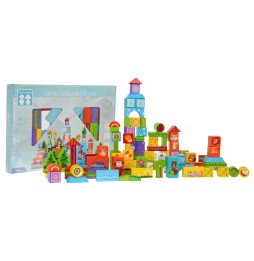 Wooden Animal Blocks Set for Kids