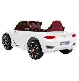 Kids Battery-Powered Bentley EXP 12 Car White