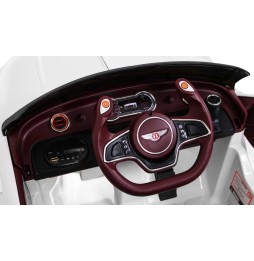 Kids Battery-Powered Bentley EXP 12 Car White