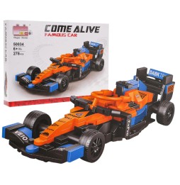 F1 Racing Car Building Set 278 Pieces