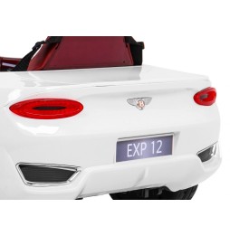 Kids Battery-Powered Bentley EXP 12 Car White