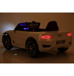 Kids Battery-Powered Bentley EXP 12 Car White