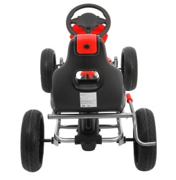 Grand Ride Go-Kart for Kids 3+ Red with EVA Wheels