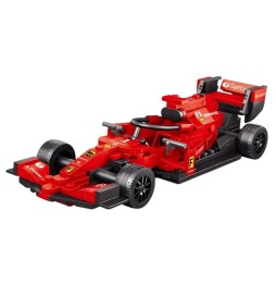 F1 Racer Building Set Red 266 Pieces