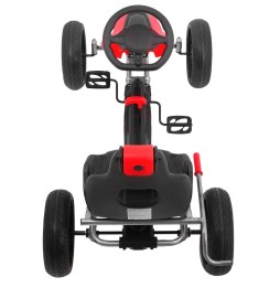 Grand Ride Go-Kart for Kids 3+ Red with EVA Wheels