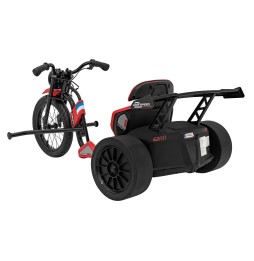 Vehicul drift bike 21 roșu pentru copii