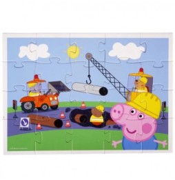 Children's Puzzle with George, 20 Pieces