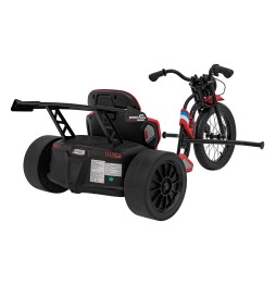 Vehicul drift bike 21 roșu pentru copii