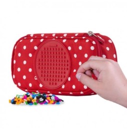 Pixie Crew Red Dot School Pencil Case