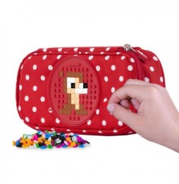 Pixie Crew Red Dot School Pencil Case