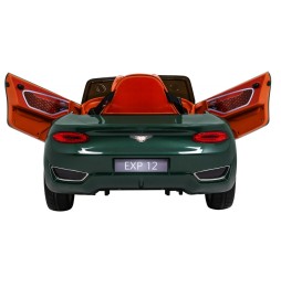 Dziecięce auto Bentley EXP 12 zielone z pilotem