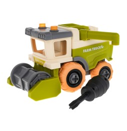 Buildable Harvester Toy for Kids 3+