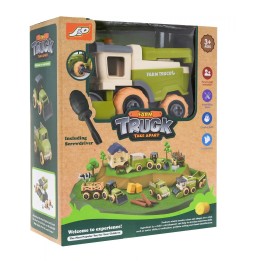 Buildable Harvester Toy for Kids 3+