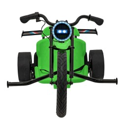 Vehicul drift bike 21 verde - jucărie modernă pentru copii