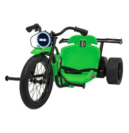 Vehicul drift bike 21 verde - jucărie modernă pentru copii