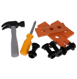 Kids' Tool Set with Helmet - 20 Pieces