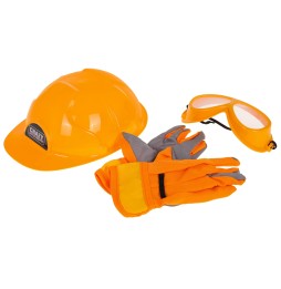 Kids' Tool Set with Helmet - 20 Pieces