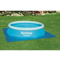 Mata pod basen ogrodowy 305cm bestway 335x335cm