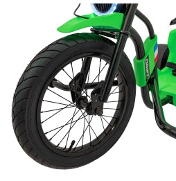 Vehicul drift bike 21 verde - jucărie modernă pentru copii