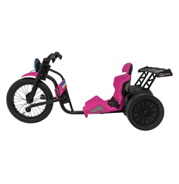 Bicicletă drift 21 roz - distracție pentru copii