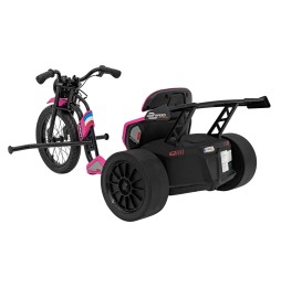 Bicicletă drift 21 roz - distracție pentru copii