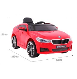 Red BMW 6 GT Battery Car with Remote