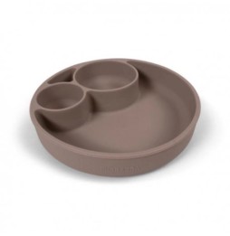 Filibabba silicone plate with compartments