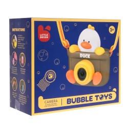 Camera-Shaped Bubble Machine for Kids