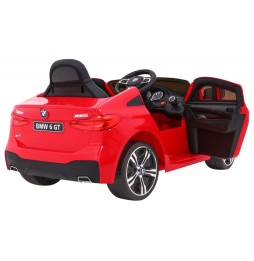 Red BMW 6 GT Battery Car with Remote