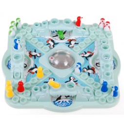 Penguin Race Board Game for Kids and Adults