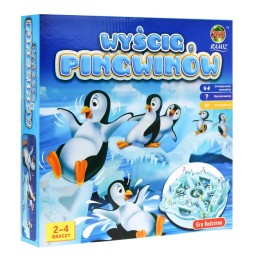 Penguin Race Board Game for Kids and Adults