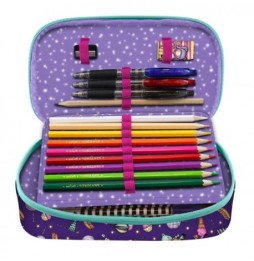 Expandable Gorjuss 4-Piece Pencil Case