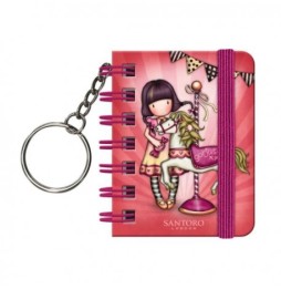 Small Notepad with Keychain - Gorjuss