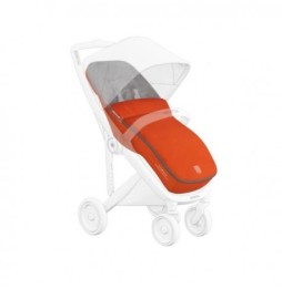 Greentom Orange Footmuff for Stroller