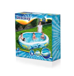 Inflatable Pool Ocean Depth 262x157x46cm for Kids