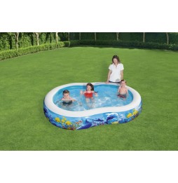 Inflatable Pool Ocean Depth 262x157x46cm for Kids