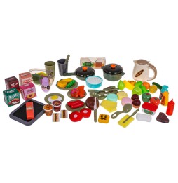 Kids Kitchen with Lights and Sounds - 87 Pieces