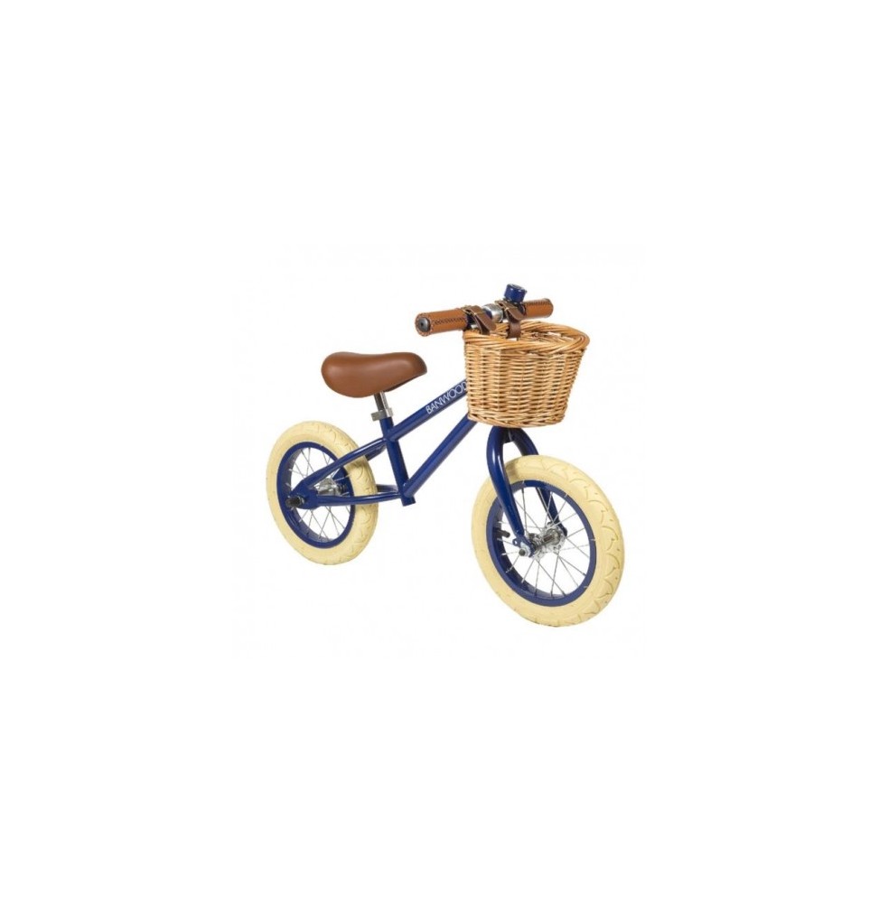 Banwood First Go! Balance Bike Navy - 12 Inches