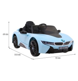 Bmw i8 lift mașină electrică cu telecomandă și led