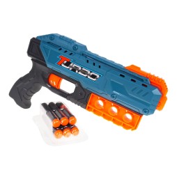 Turbo Gun for Kids 8+ Blue with Bullets