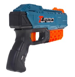 Turbo Gun for Kids 8+ Blue with Bullets