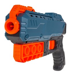 Turbo Gun for Kids 8+ Blue with Bullets