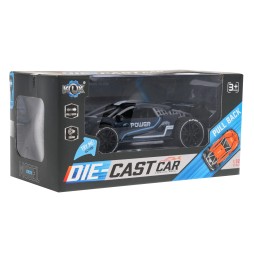 Power Car for Kids with Metal Body and Sound Effects