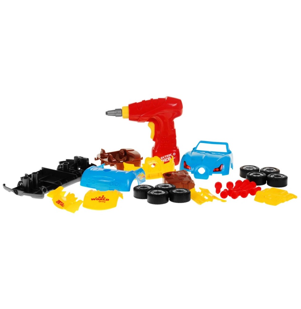 Racing Car Kit with Screwdriver for Kids