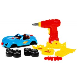 Racing Car Kit with Screwdriver for Kids