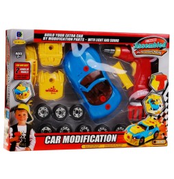 Racing Car Kit with Screwdriver for Kids