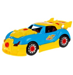 Racing Car Kit with Screwdriver for Kids