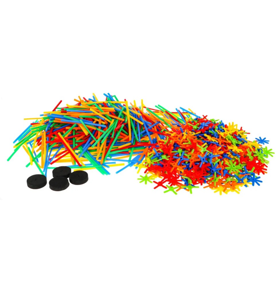 Construction Straws 1200 Pieces – Creative Block Set